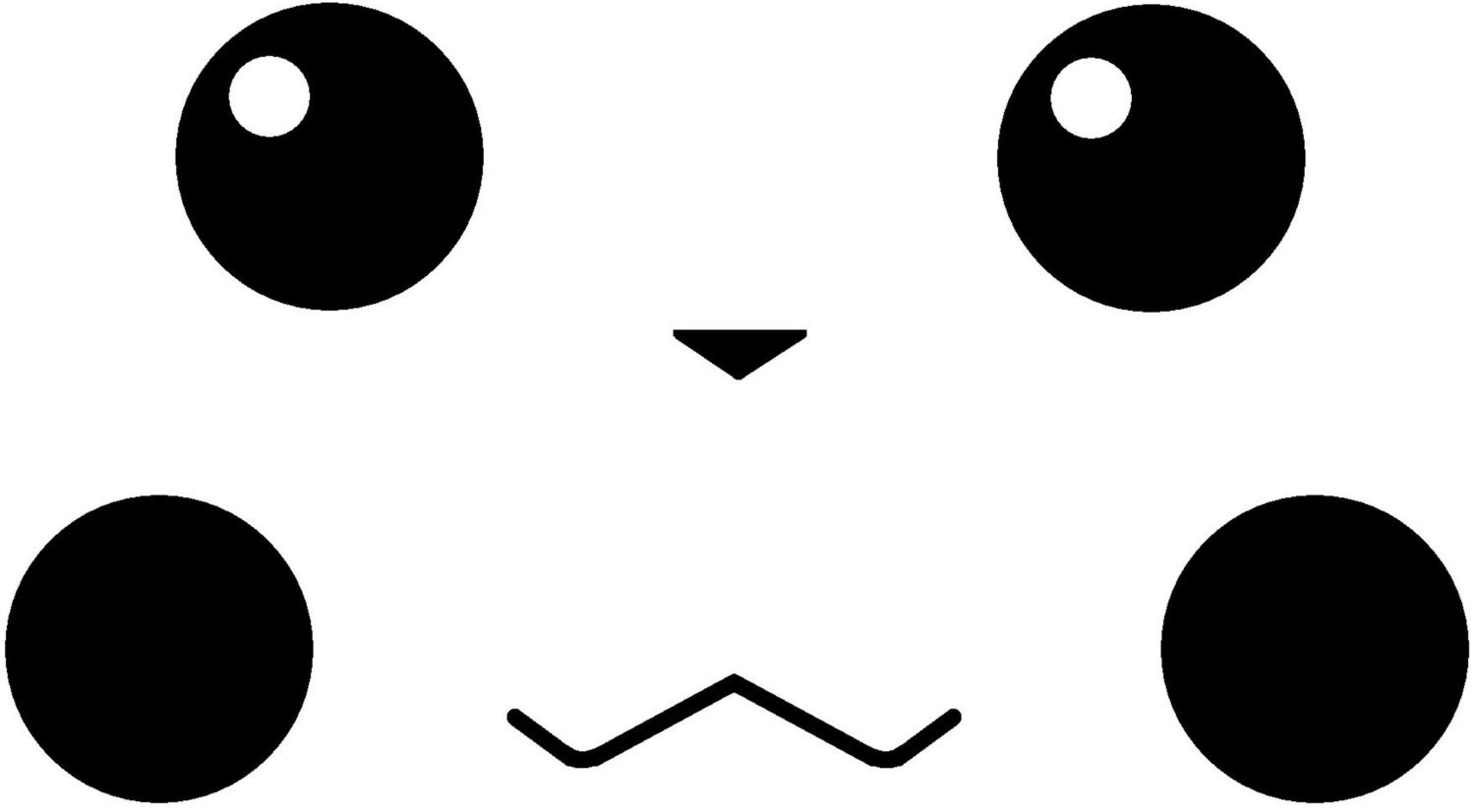 Pokemon Pikachu Face Pattern Design For Cosplay By AGypsyRed
