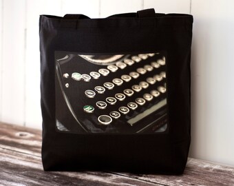 Schmucks with Underwoods - Tote Bag -Black or Natural Canvas Bag - Carryall Tote - School Bag