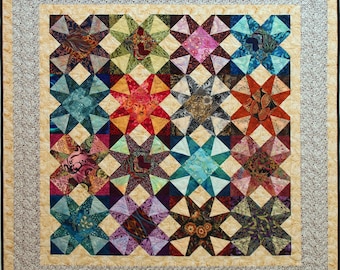 Parterre Quilt from Farmer's Market fabric