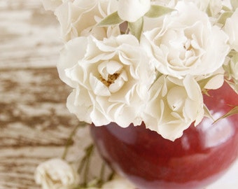 Popular items for off white roses on Etsy