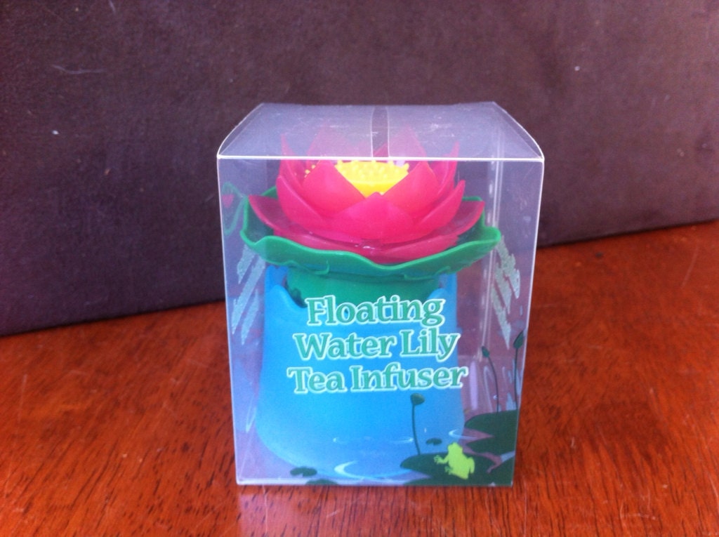 FLOATING WATER LILY Tea Infuser add to any order
