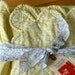 Baby Quilt in Complementary Yellow Designer Fabrics, Scalloped Edges, Ready to Ship