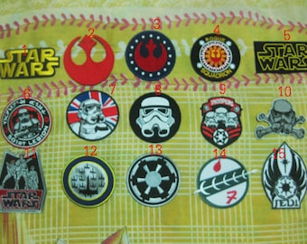 15 PCS STAR WARS Patch Badge