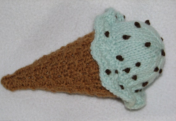 cone life Food   Play  Knit Chip Life Dessert Sugar Cone Hand Size Pretend