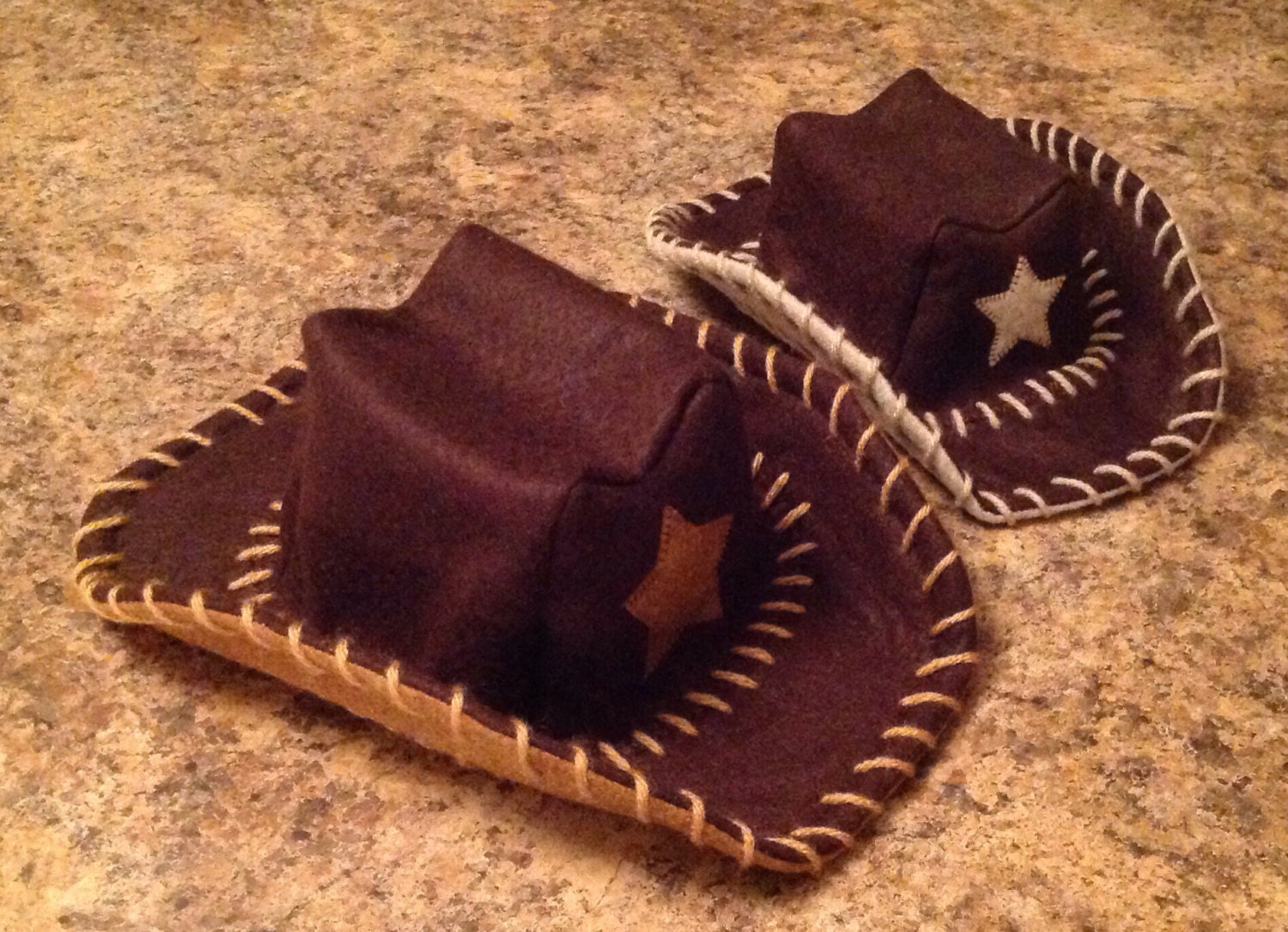 Baby Felt Cowboy Hat Newborn Infant Toddler Sizes