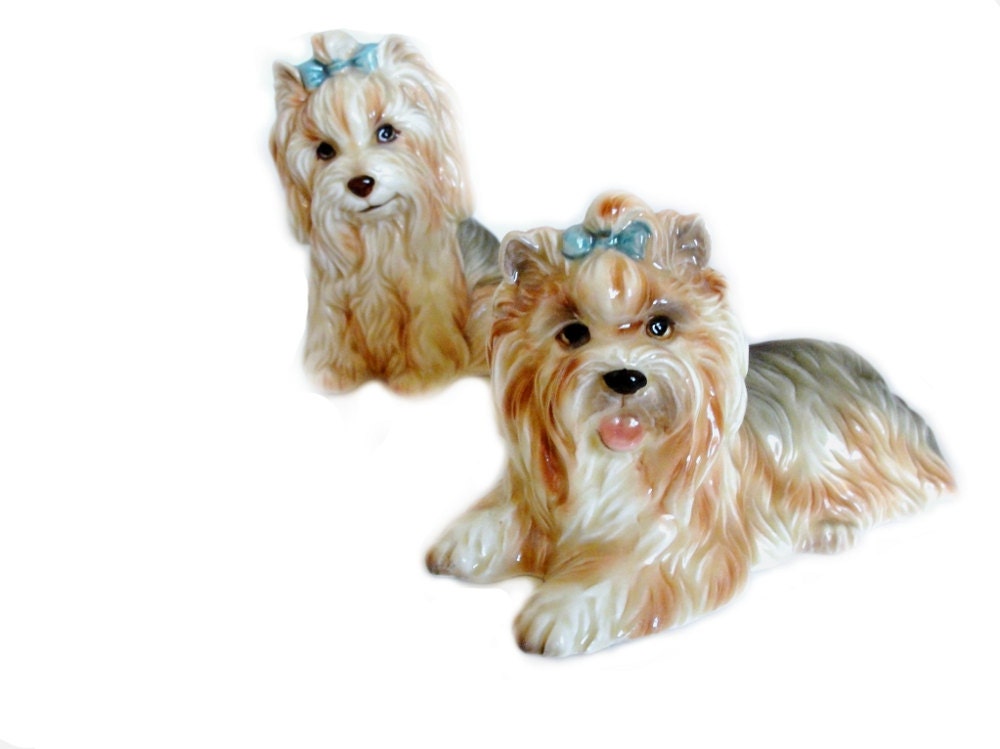 yorkie dog figurines