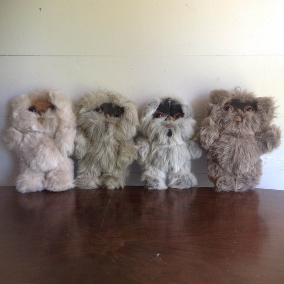 ewok plush 1983