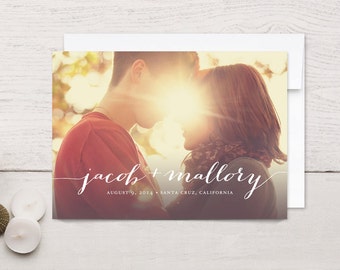 Save the Date Cards Simply Stated