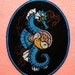 Mechanica Aquatica Seahorse Iron on Patch