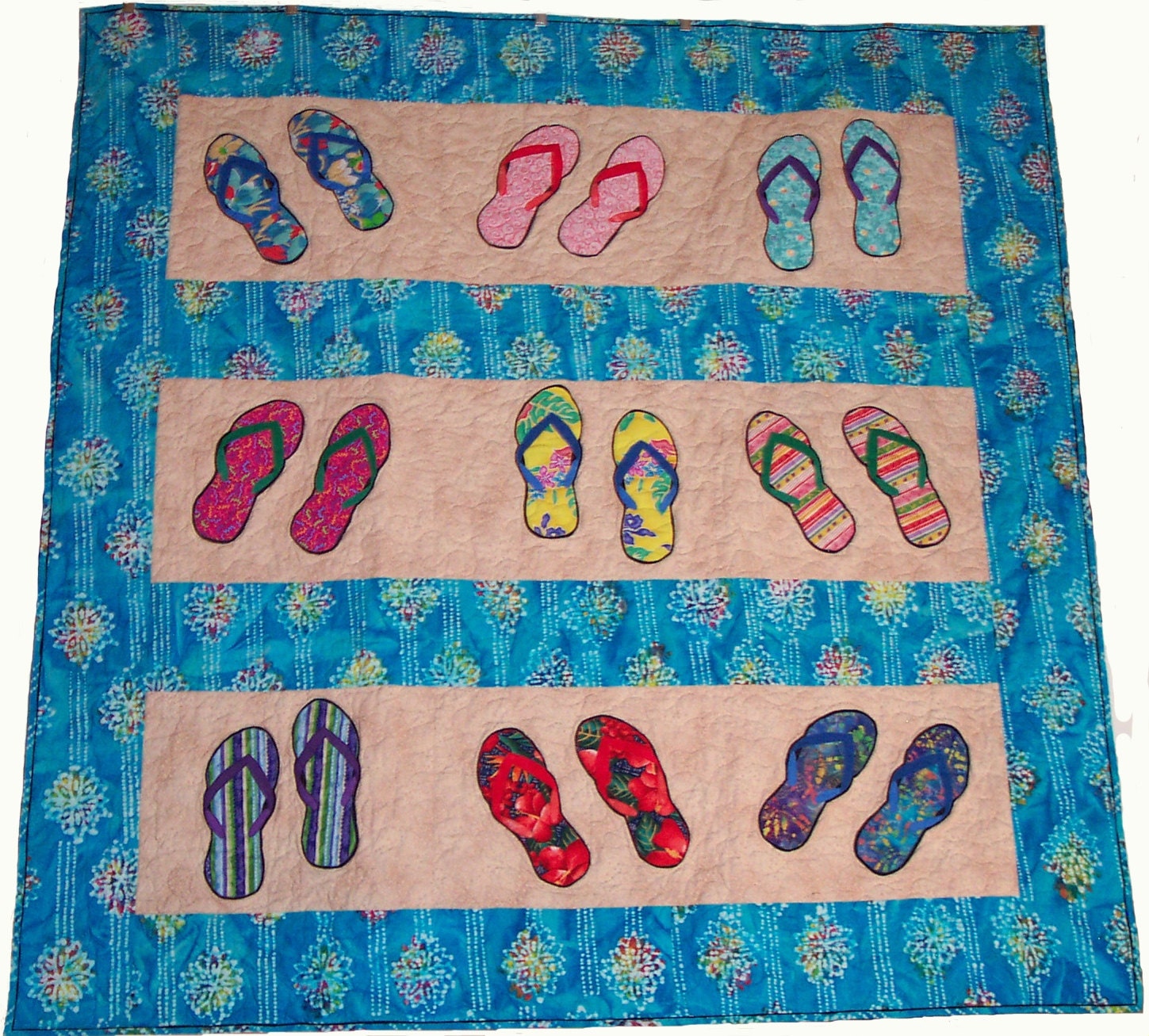 Flip Flop Fashions Quilt Pattern