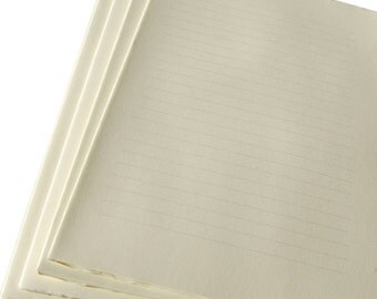 Lined Unbound Journal Text Block Pages-Custom Journal-Unbound Notebook or Diary