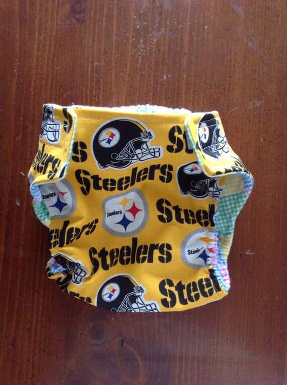 Pittsburgh Steelers Inspired Cloth Diapers/Diaper Cover
