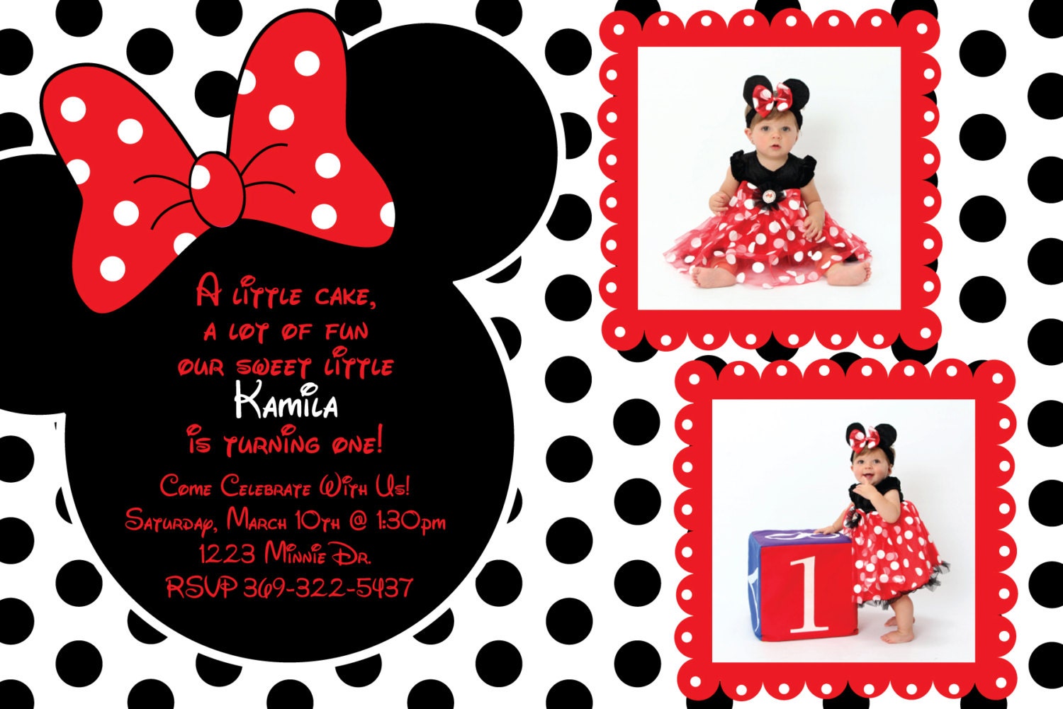 red polka dot minnie mouse