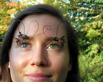 Golden Fawn Eyelash Jewelry - false eyelashes with hand painted baby deer