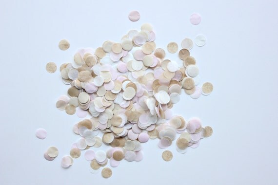 Hand-Cut Confetti - Blushing Il_570xn