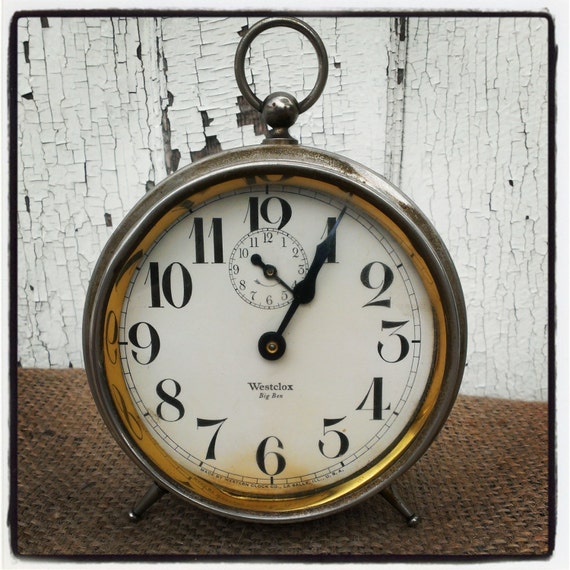 Antique Westclox Big Ben Alarm Clock By OldHouseChic On Etsy