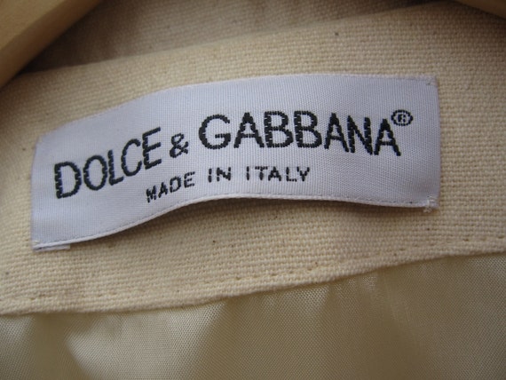 Vintage Dolce & Gabbana Tailcoat and Vest Italian size
