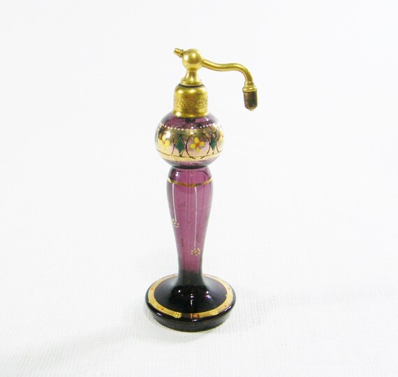 Vintage Czech Perfume Atomizer Bottle