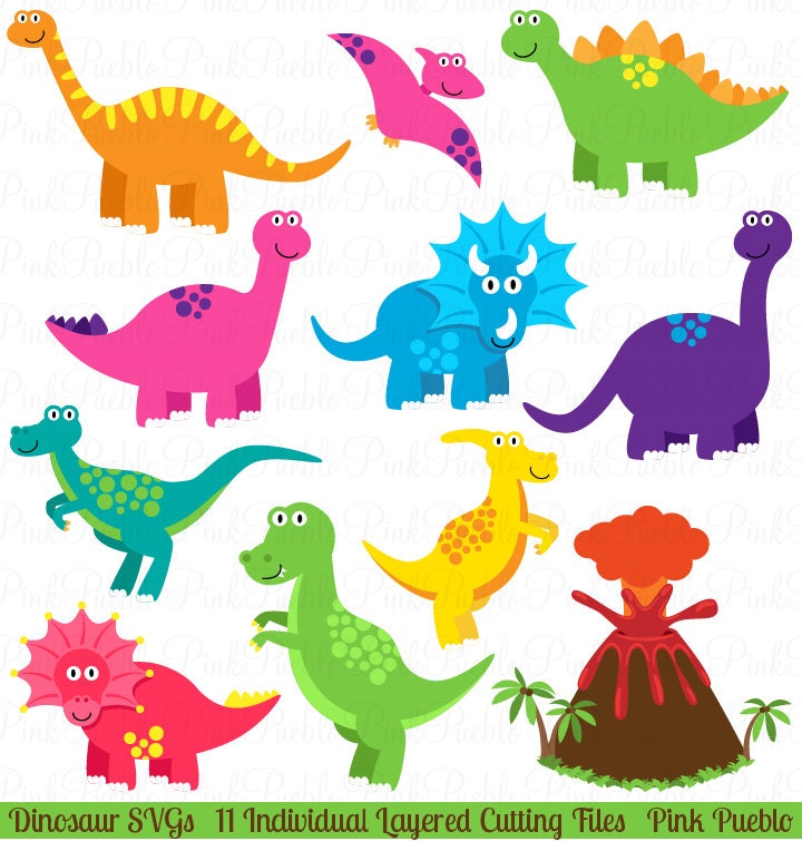 Download Dinosaur SVGs Dinosaur Cutting Templates Commercial and