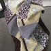 Lap Quilt - Sunflowers (Yellow/Brown)- Modern - SALE