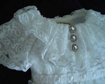 Modern Exciting Couture Christening Gown by StPeteStyle on Etsy