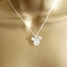 Snow White Sea Glass, Swarovski Crystal, Pearl Necklace