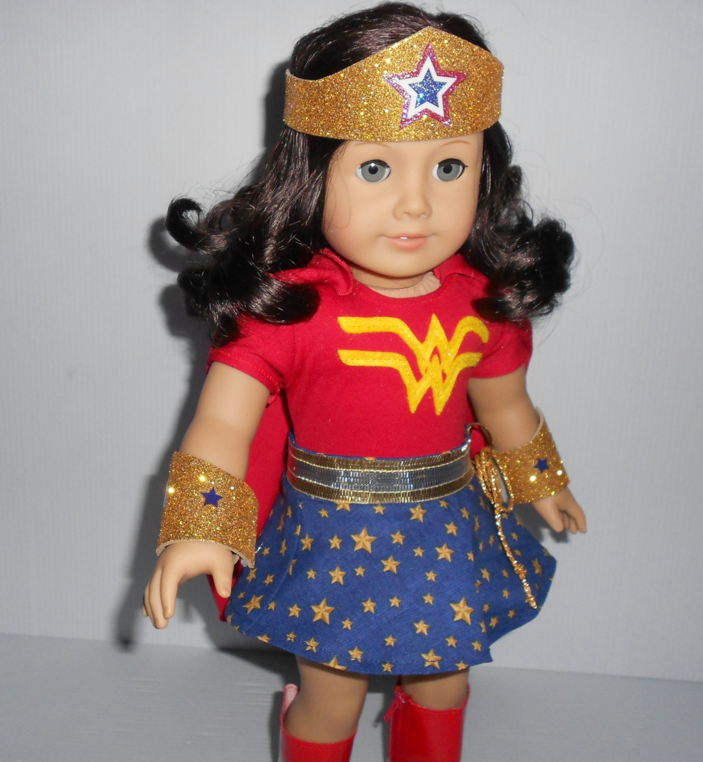 Wonder Girl Wonder woman superheroine costume doll clothes