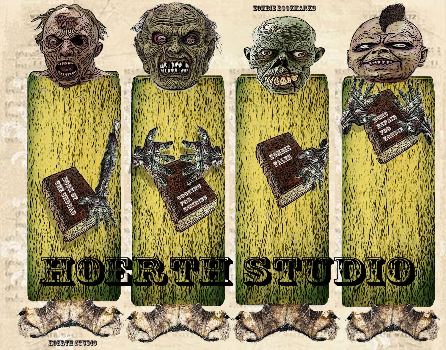 Printable Zombie Bookmarks | printable halloween zombie bookmarks macabre gothic sci fi Printable Zombie Bookmarks | printable halloween zombie bookmarks macabre gothic sci fi