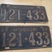 Antique 1937 Missouri Automobile License Plates by LilandLou