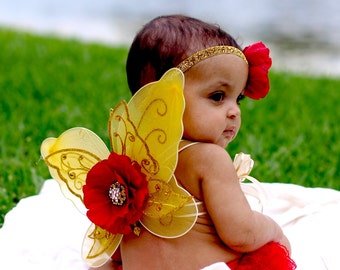 The BELLE Wing Set - Preemie through Girls Sizes