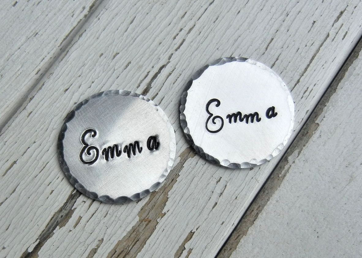 6mm UPPERCASE MONOGRAM Font Letter Punch Set Alphabet Stamps