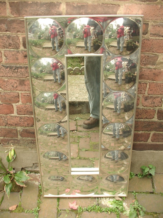 Vintage 1960's Turner Industries bubble mirror by ...