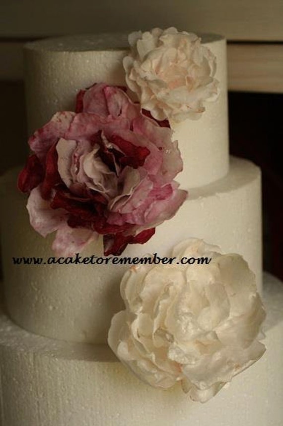 Wafer Paper Flower For Cake Decorating Wedding By