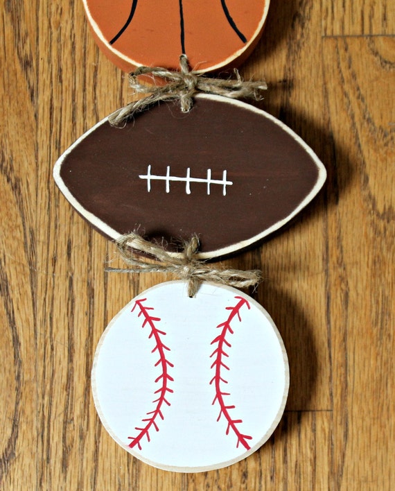 Personalized Boys Bedroom Sports Sign