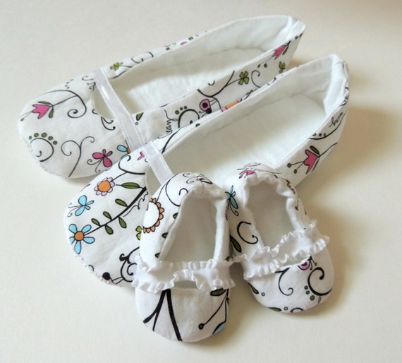 mommy and me slippers