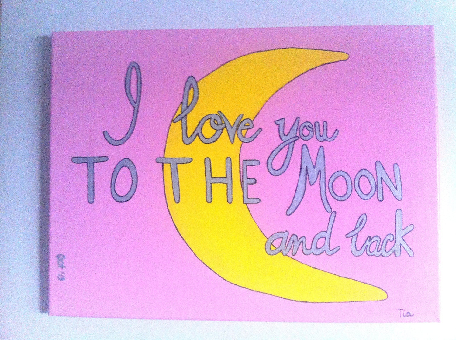 Baby Girl Nursery Nursery Canvas Art Nursery Wall Art Baby