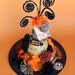 Halloween Decoration, Centerpiece/Handmade Witch's Hat /Witches Stew