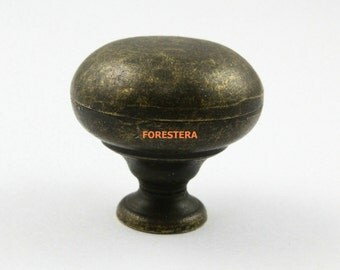1Pcs Dresser Handle Drawer Knob Pull Cabinet Cupboard Handle Knob Antique Brass Decorative Furniture Knob 31x30mm (HD14)