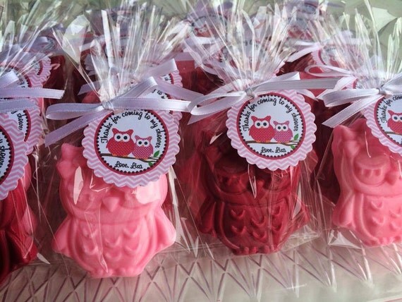 10 OWL SOAPS {Favors} - Owl Baby Shower Favor, Owl Birthday Favor, Hoot shower, First BIrthday Whooos 1, Soap Favor Il_570xn