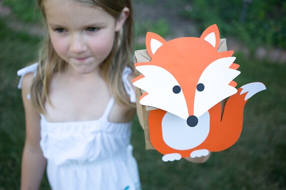 Items similar to Woodland Creatures Sack Puppets Back to School Teacher ...