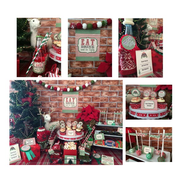 Vintage Holiday/Christmas Ugly Sweater PARTY PACKAGE-DIY Il_570xn