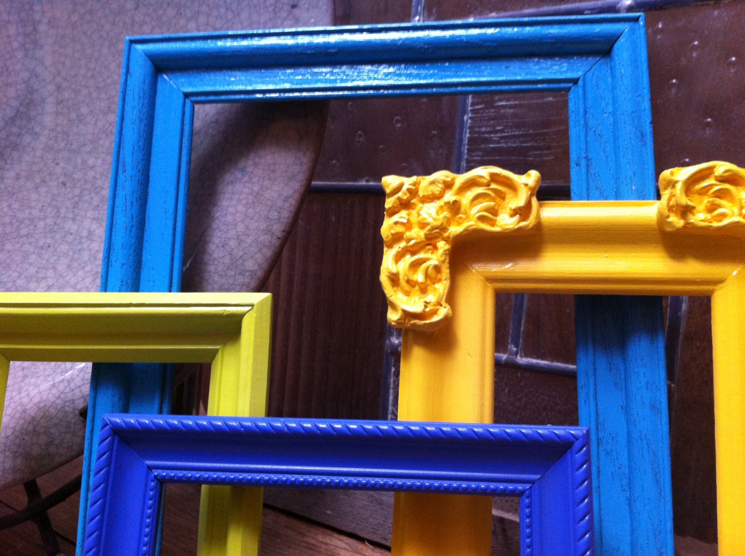 Gallery Wall Frames Funky Vintage Frame Set Hey by FeFiFoFun