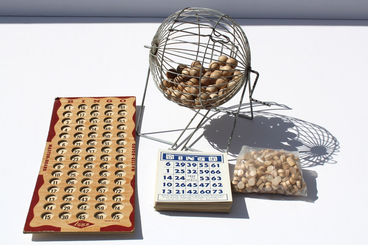 Brybelly wooden bingo games