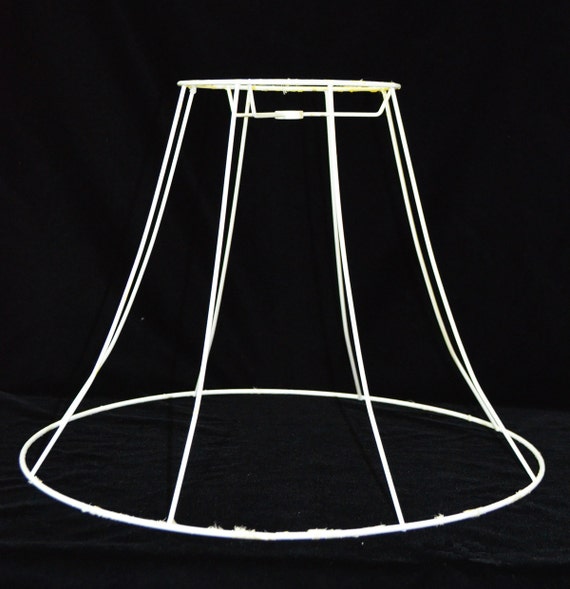 Vintage Large Bell Shaped Lampshade by TheVintageRoad2Retro