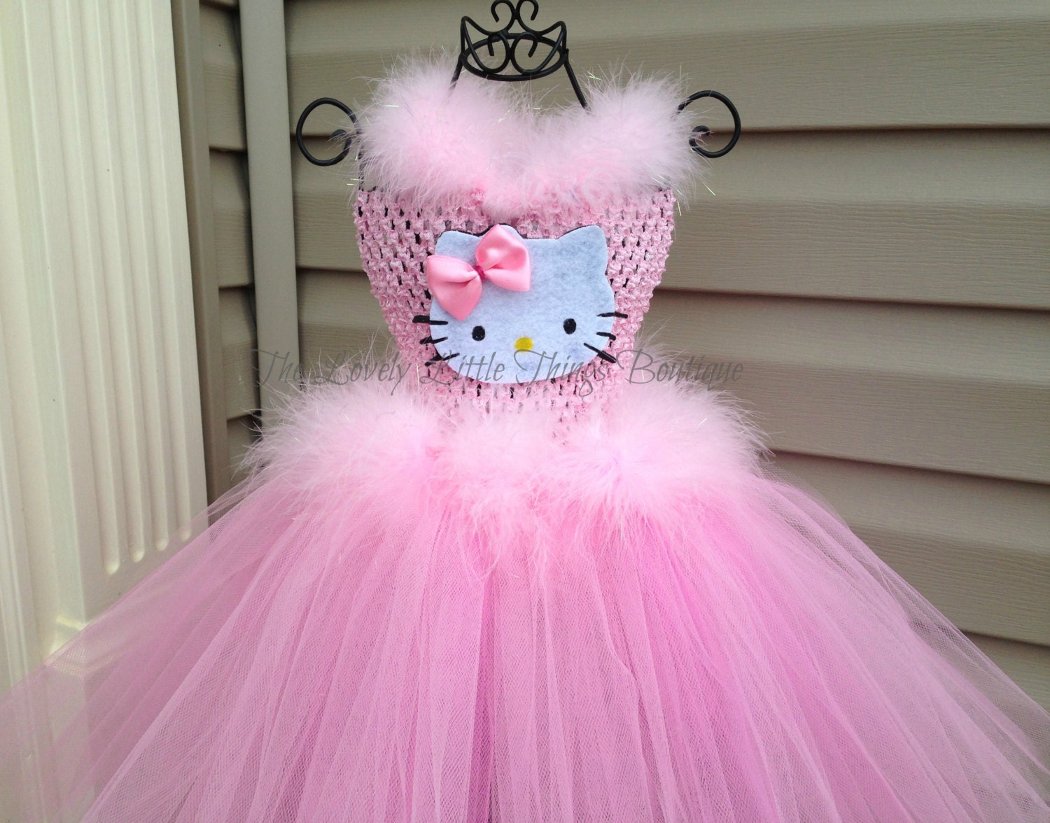 Items similar to Glamour Kitty, Hello Kitty Tutu Dress. on Etsy