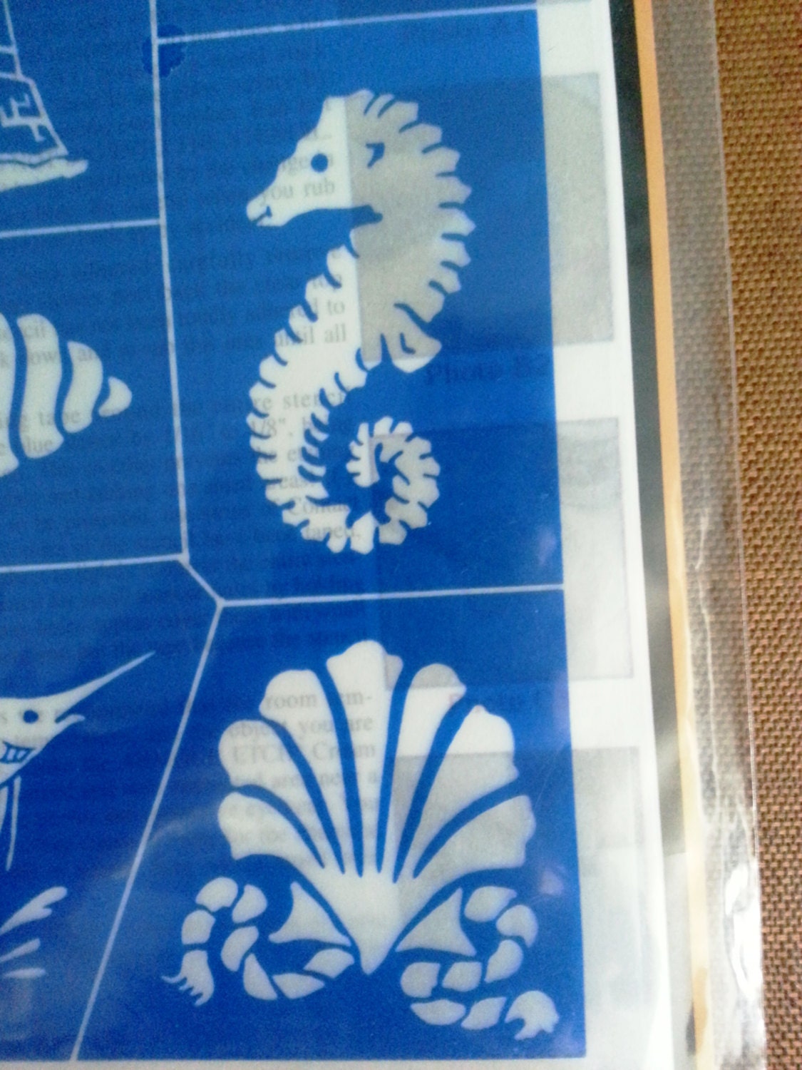 Armour Rub N Etch Glass Etching Stencils Nautical