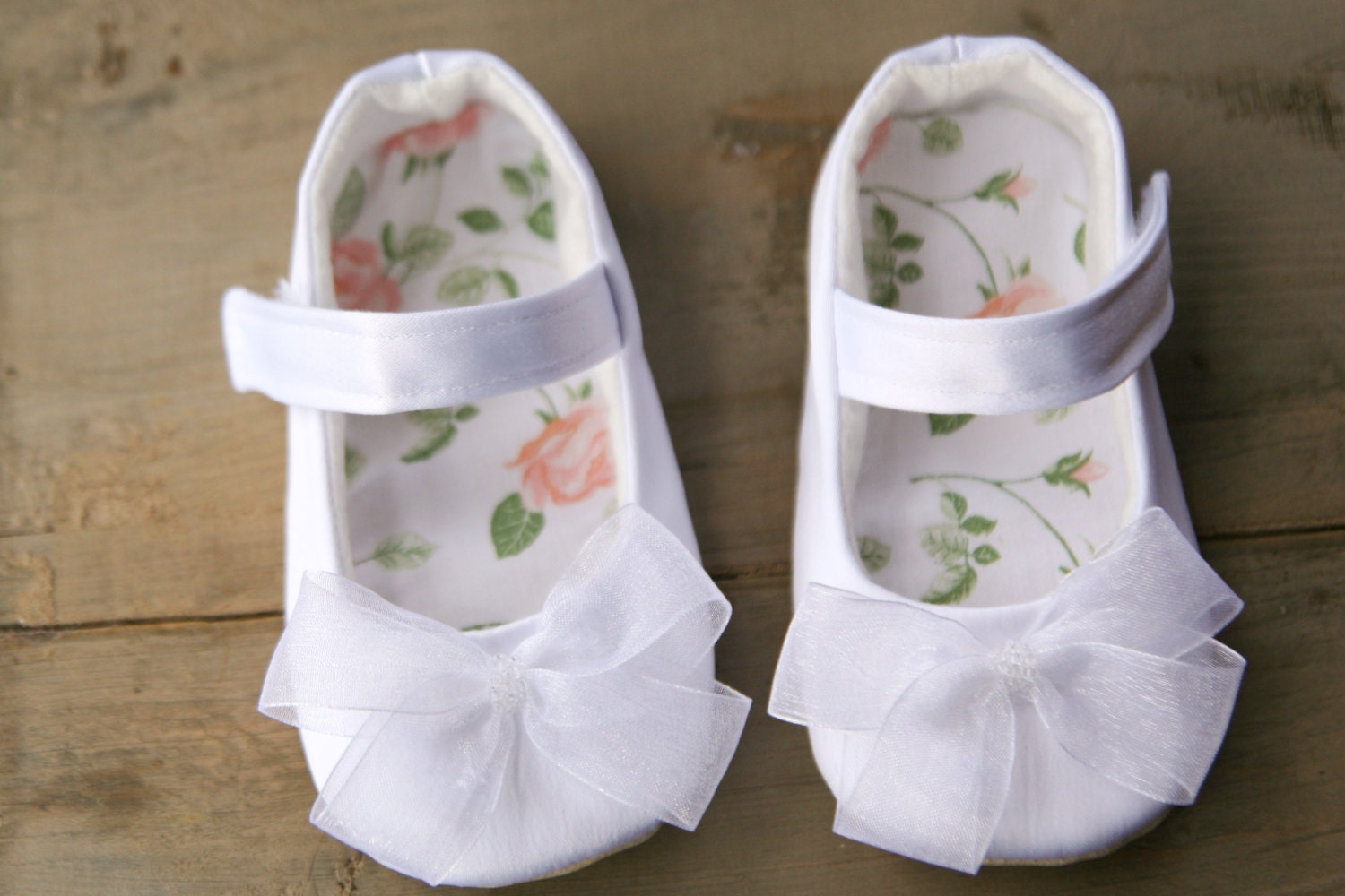 white infant dress shoes