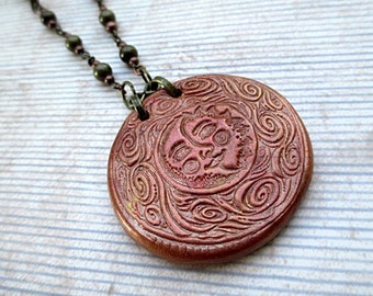 Celestial Bead Pendant Necklace Hand Beaded Jewelry Long Boho Sun Moon ...