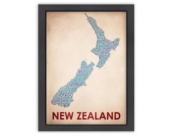 5x7 or 8.5x11 New Zealand Love