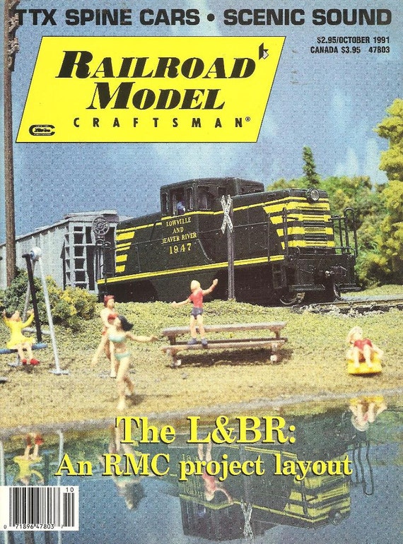 Railroad Model Craftsman Magazine October by AmericanQuiltWorks
